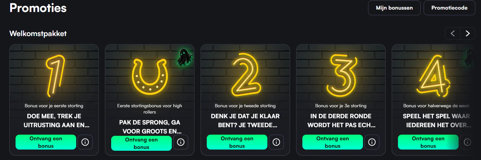 trueluck casino welkomstpakket